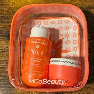 MCoBeauty Orange Body Wash and Cream Set 2 piece